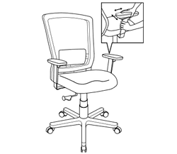 Assembly instructions - chair fully assembled