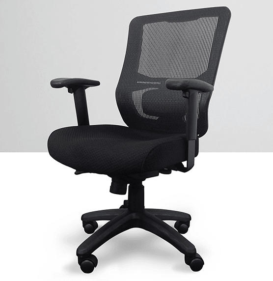 Tempur Lumbar Support Office Chair in color black