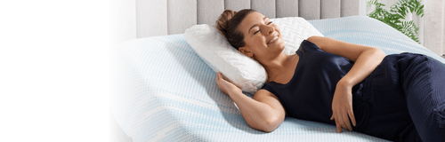 woman lying in bed no text